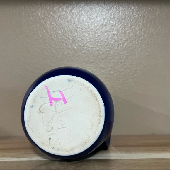 Blue and Turquoise Ceramic Mug - Picture 11 of 11